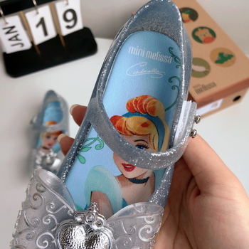2026 ljeto – Nova Melissa Brazilian Jelly obuća za djevojčice – Princeza Elsa, sandale s otvorenim prstima