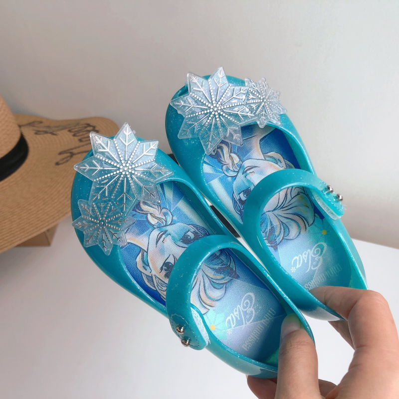 2026 ljeto – Nova Melissa Brazilian Jelly obuća za djevojčice – Princeza Elsa, sandale s otvorenim prstima