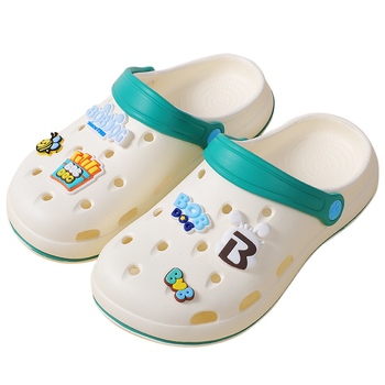 Детски EVA плажни чехли Babu Bean за външно и вътрешно ползване, леки, анти-плъзгане, карикатурен принт