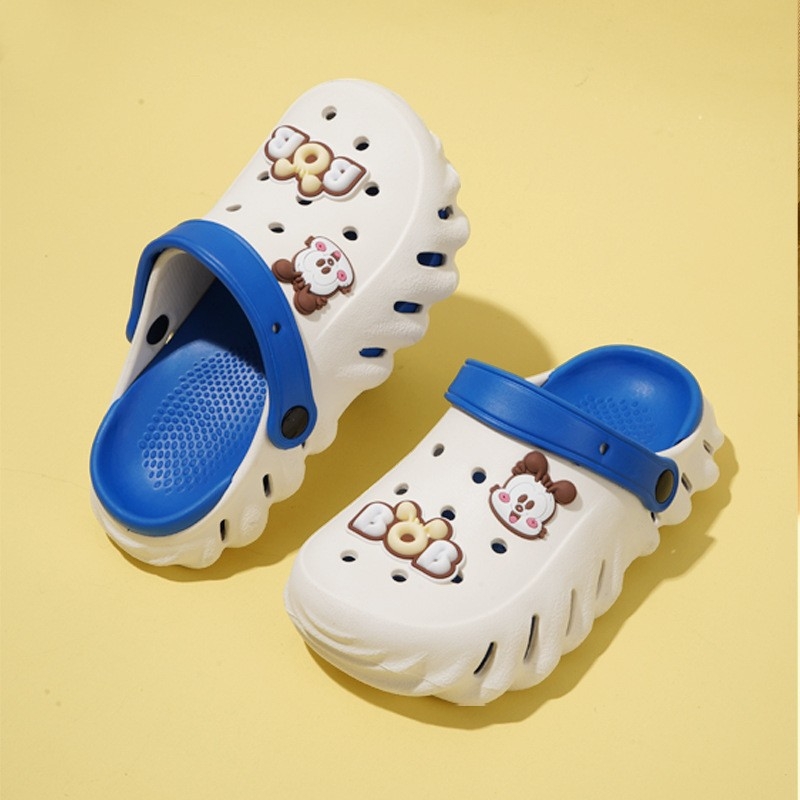 Детски EVA плажни чехли Babu Bean за външно и вътрешно ползване, леки, анти-плъзгане, карикатурен принт