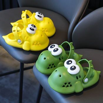 Vaikų sandalai su dinozauru, unisex, EVA viršus ir EVA padas, 1–16 metų