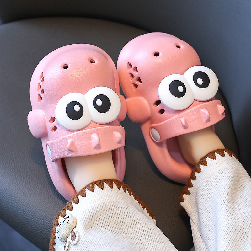 Vaikų sandalai su dinozauru, unisex, EVA viršus ir EVA padas, 1–16 metų