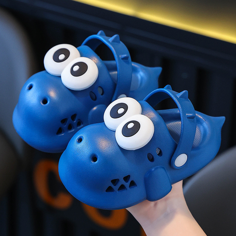 Vaikų sandalai su dinozauru, unisex, EVA viršus ir EVA padas, 1–16 metų