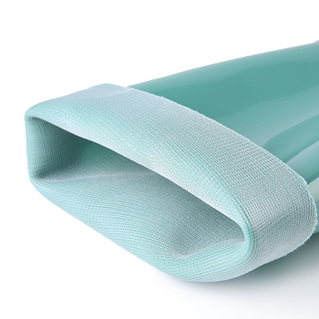 3531 cizme de ploaie pentru femei, înalte, PVC, talpă întărită, toc scăzut 1-3 cm, culoare uni, primăvară și toamnă