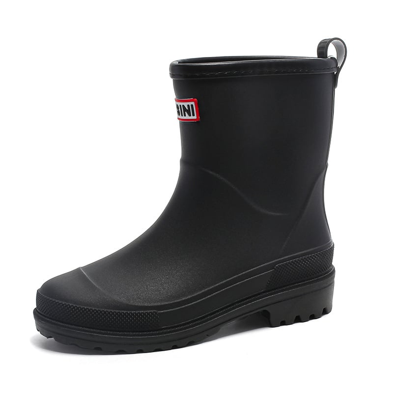 Cizme de ploaie din PVC pentru femei, înălțime scurtă a șinei, impermeabile și antiderapante, toc 1–3 cm, închidere overshoes, pentru toate anotimpurile