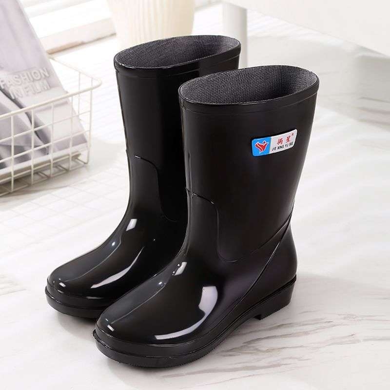Cizme de ploaie pentru femei din PVC, înalte, impermeabile, antiderapante, toamnă-iarnă
