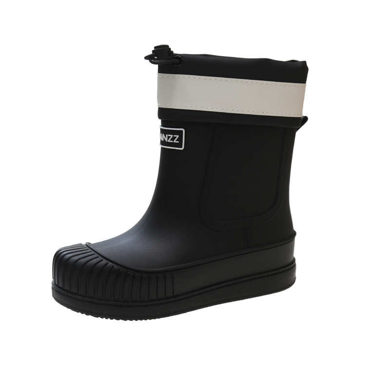 Cizme de ploaie din PVC pentru femei, toc mic 1-3 cm, pentru toate anotimpurile, impermeabile, antiderapante, talpă groasă