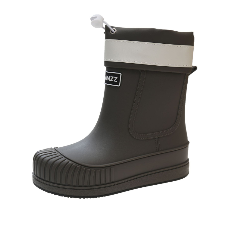 Cizme de ploaie din PVC pentru femei, toc mic 1-3 cm, pentru toate anotimpurile, impermeabile, antiderapante, talpă groasă