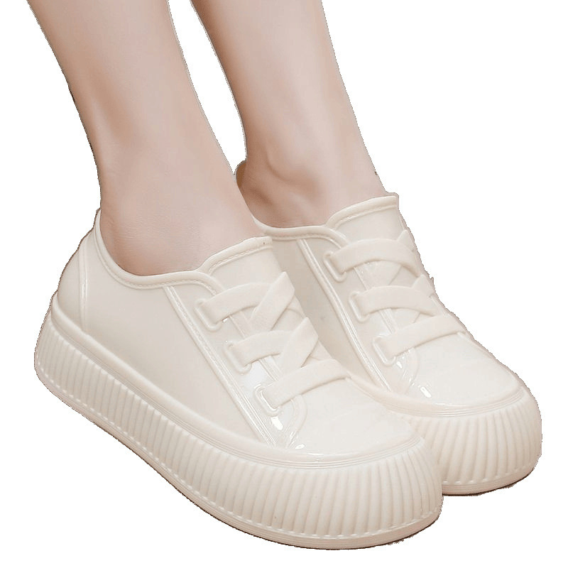 Cizme de ploaie pentru femei, partea superioară din bumbac, înălțime peste genunchi, pentru adulți, lansare primăvara 2025