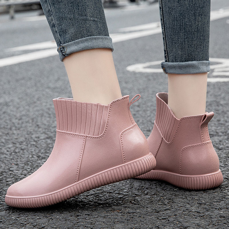 Női PVC esőcsizmák, alacsony szár, PVC felsőrész, felnőttek