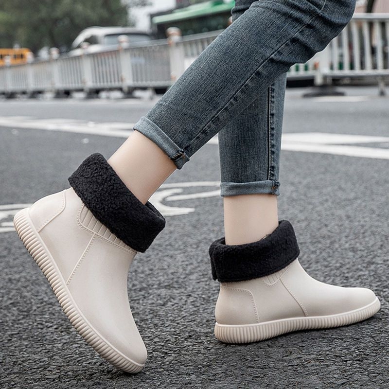 Női PVC esőcsizmák, alacsony szár, PVC felsőrész, felnőttek