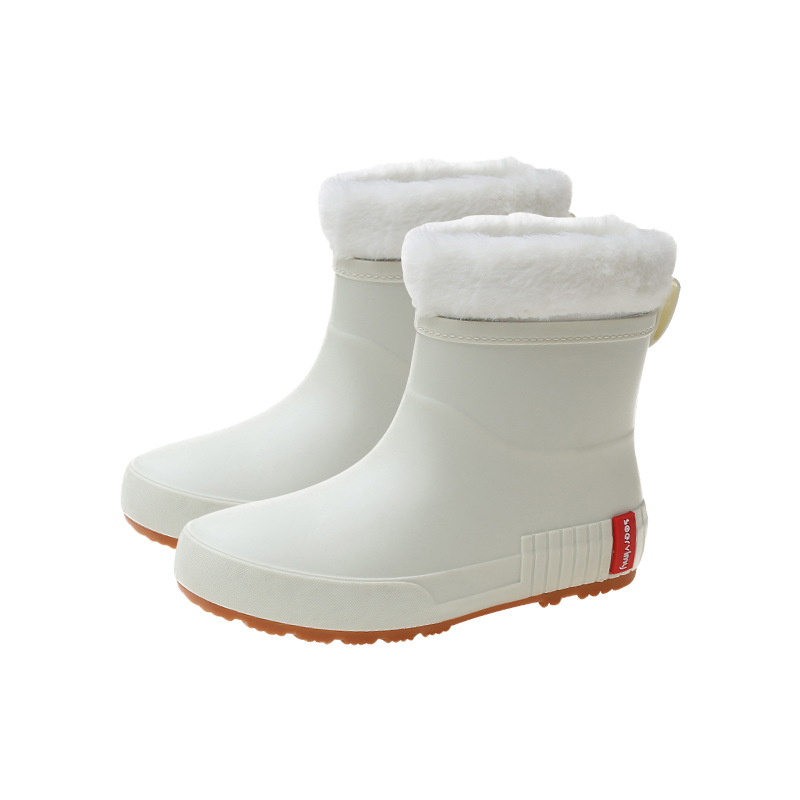 Női esőcsizma PVC felsőrész, rövid szár, alacsony sarkú 1-3 cm, minden szezonban viselhető, egyszínű