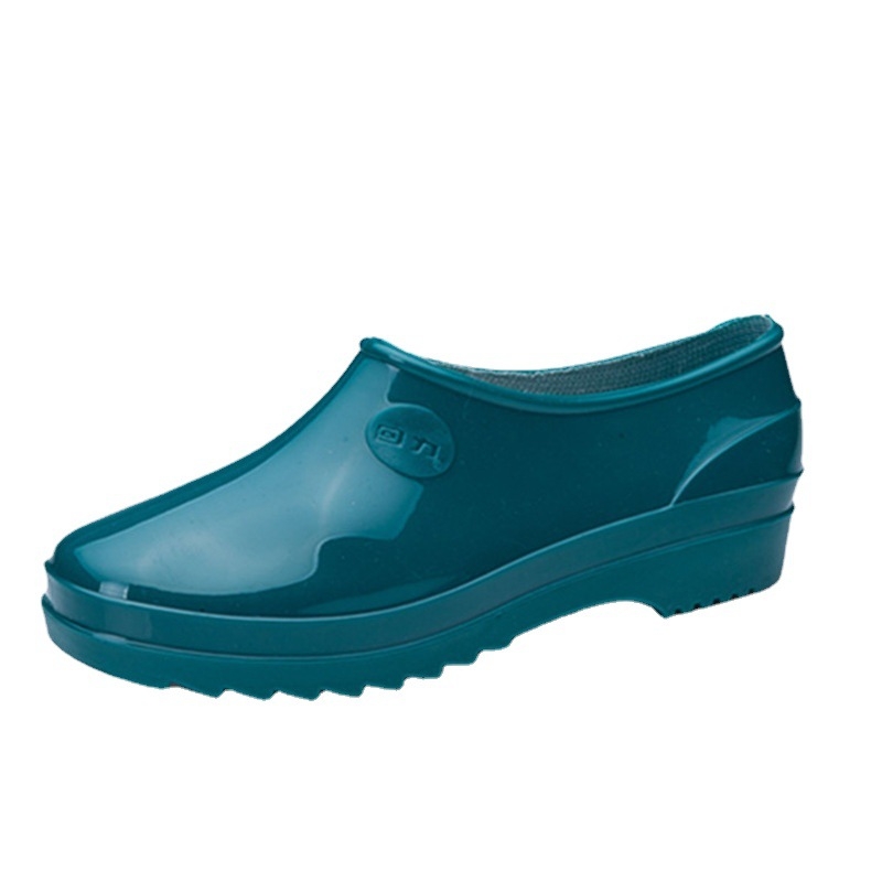 Back Force ženske PVC kišne čizme, niski kroj, niski potplat 1–3 cm