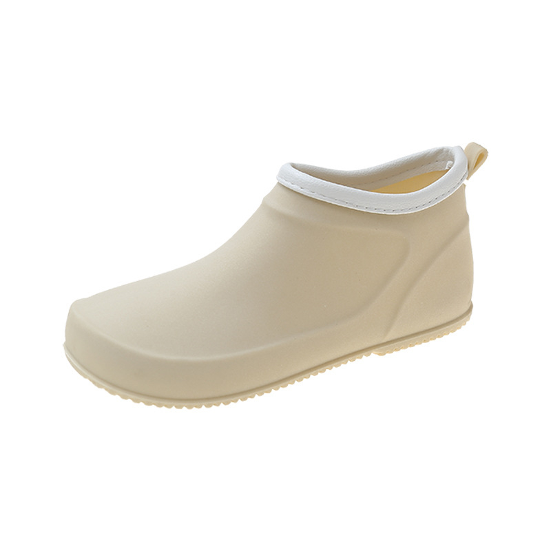 Cizme de ploaie pentru femei din PVC - Antiderapante, Impermeabile, Rezistente la uzură, PVC partea superioară, fără șireturi