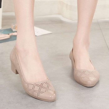 Női PVC vízálló esőcsizma térd fölötti, csúszásmentes talppal, őszi–téli szezonra