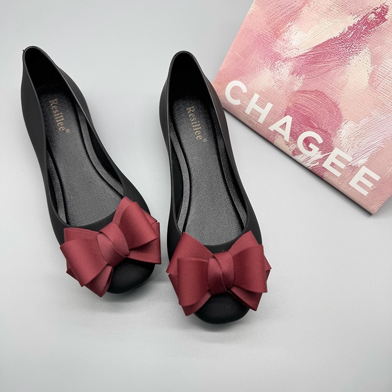 Női esőcipő — vízálló, csúszásmentes, alacsony felső rész, vastag talp, kényelmes textil felsőrész