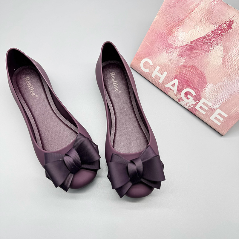 Női esőcipő — vízálló, csúszásmentes, alacsony felső rész, vastag talp, kényelmes textil felsőrész