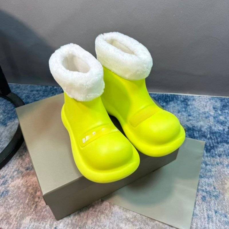Ženske kišne čizme s EVA gornjim dijelom, fleece podstava, srednja visina potkoljenice, protuklizna potplata, peta 3–5 cm