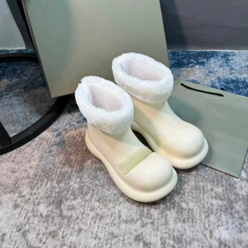 Ženske kišne čizme s EVA gornjim dijelom, fleece podstava, srednja visina potkoljenice, protuklizna potplata, peta 3–5 cm