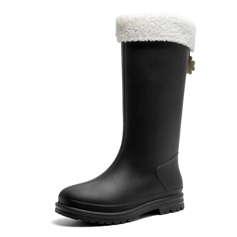 Ženske PVC čizme za kišu, srednje visine, niski potpetica 1–3 cm, za sva četiri godišnja doba