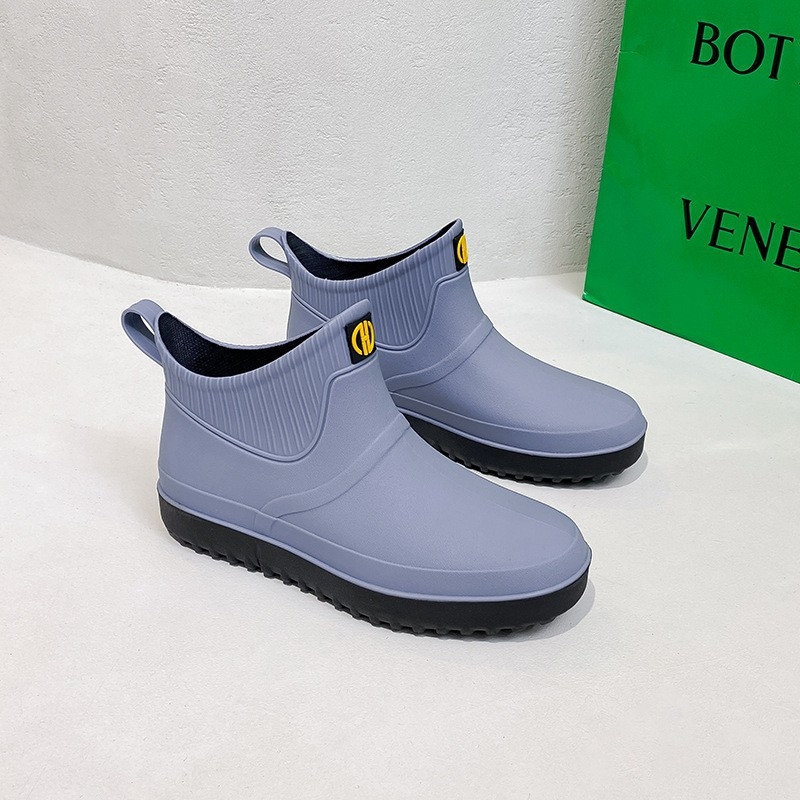 Unisex čizme za kišu, vodootporne, protuklizne, PVC gornji dio, niska visina čizme, za sva godišnja doba