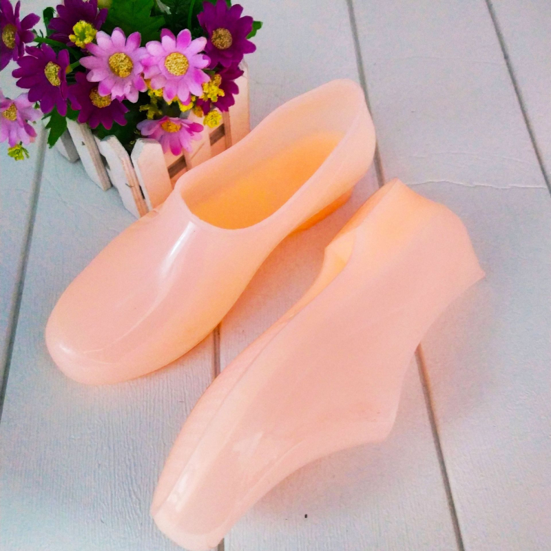 Ženske čizme za kišu od PVC-a, vodootporne, protuklizne, otporne na kiseline i baze, niski pet 1-3 cm