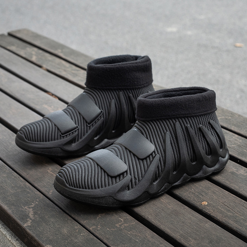 Unisex vodootporne kratke čizme za kišu, s fleece podstavom, niska visina, protuklizna potplata