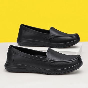 Női szakács cipő: olajálló, csúszásmentes, lábujjvédő, EVA könnyű, kényelmes munkacipő S015