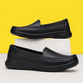 Női szakács cipő: olajálló, csúszásmentes, lábujjvédő, EVA könnyű, kényelmes munkacipő S015