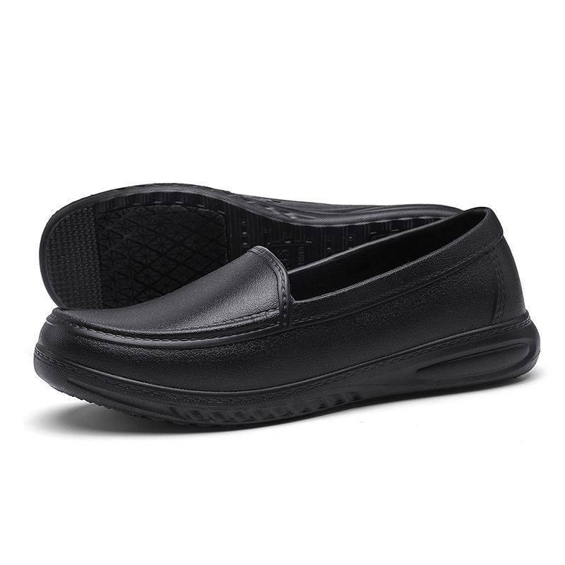 Női szakács cipő: olajálló, csúszásmentes, lábujjvédő, EVA könnyű, kényelmes munkacipő S015