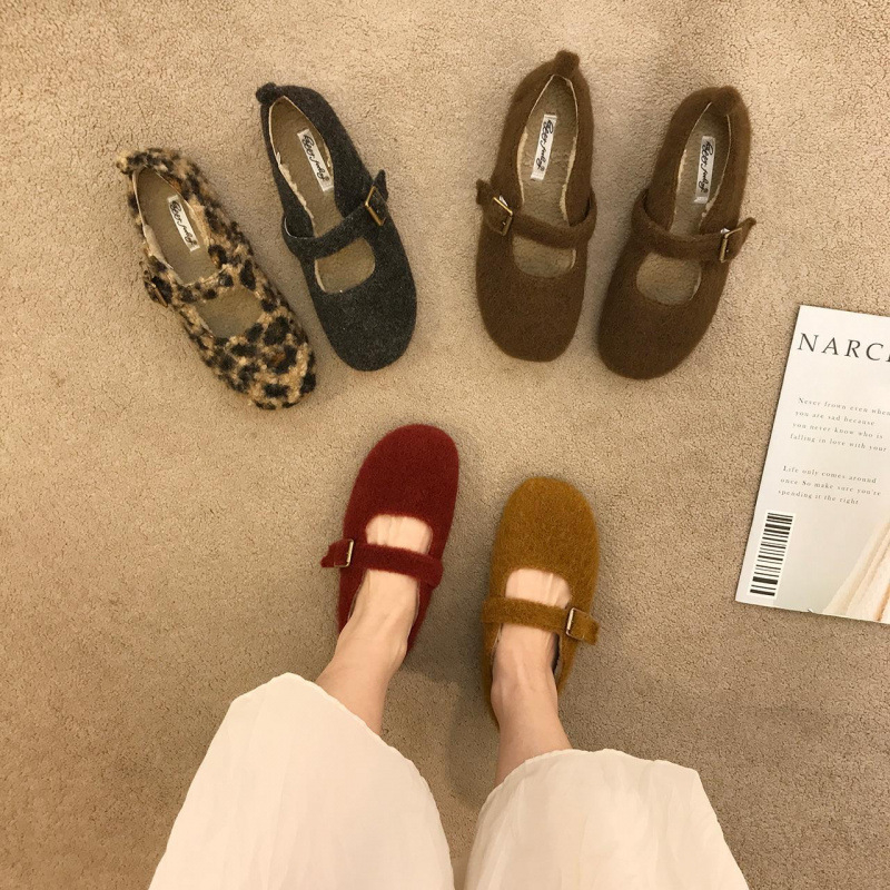 Ghete Mary Jane slip-on pentru femei, partea superioară din rășină Crosyile, căptușeală de catifea, până la genunchi, toc înalt (>8 cm), model solid