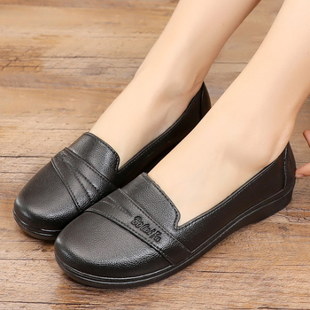 Pantofi de lucru pentru femei, pentru bucătărie și construcții, 4 sezoane, toc mic 1–3 cm, partea superioară din plastic