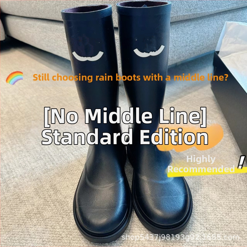 Cizme de ploaie pentru femei, partea superioară Crosyile din rășină, înălțime medie până la gambe, toc 3–5 cm, închidere slip-on