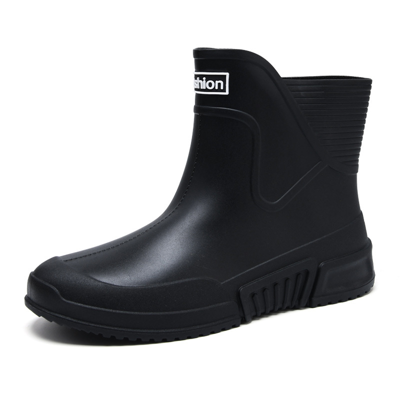 Ženske kišne čizme EVA, prozračne, vodootporne, protuklizne, četiri sezone, niska peta (1–3 cm)