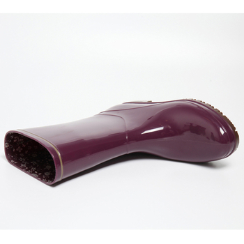 Cizme de ploaie pentru femei din PVC, până la mijlocul gambelor, stil grădină, culoare uni, toc plat, Rain Shepherd