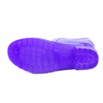 Cizme de ploaie pentru femei - înălțime înaltă, impermeabile, PVC partea superioară, toc redus 1–3 cm