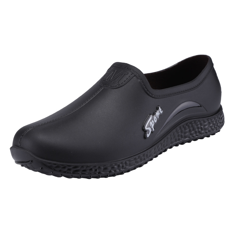 Ženske kišne čizme, PVC vodootporne, nisko izrezane, niski pet (1–3 cm), četiri sezone, svakodnevna upotreba