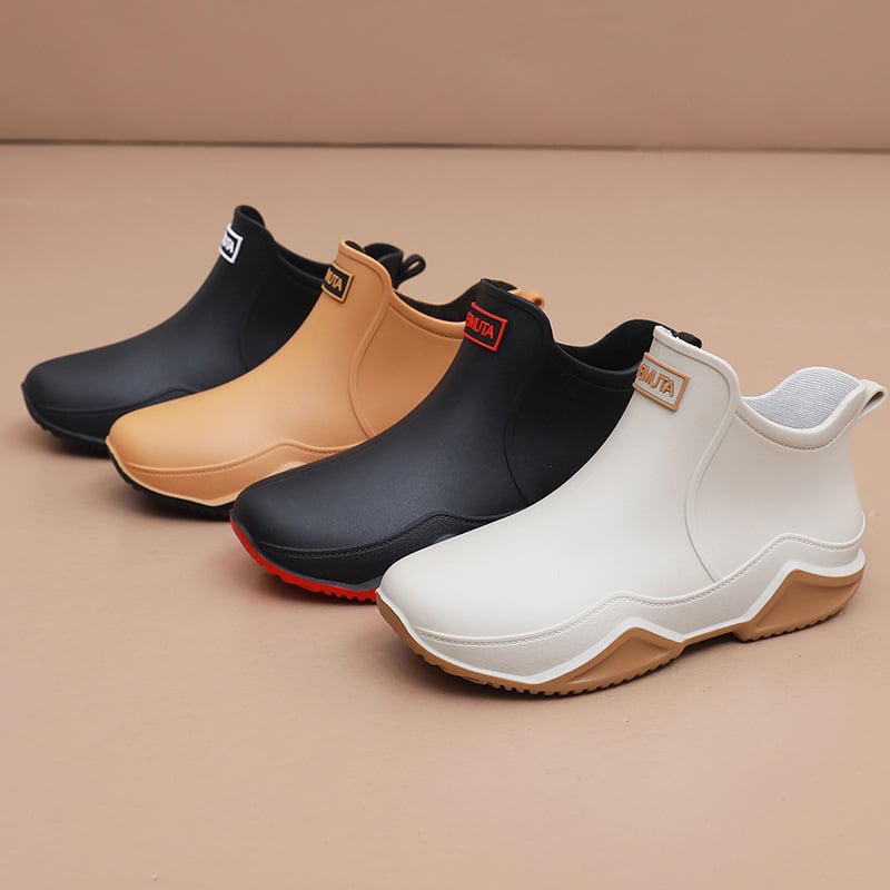 Unisex PVC čizme za kišu, niski kroj, protuklizne, vodootporne, za sve sezone, kratke čizme