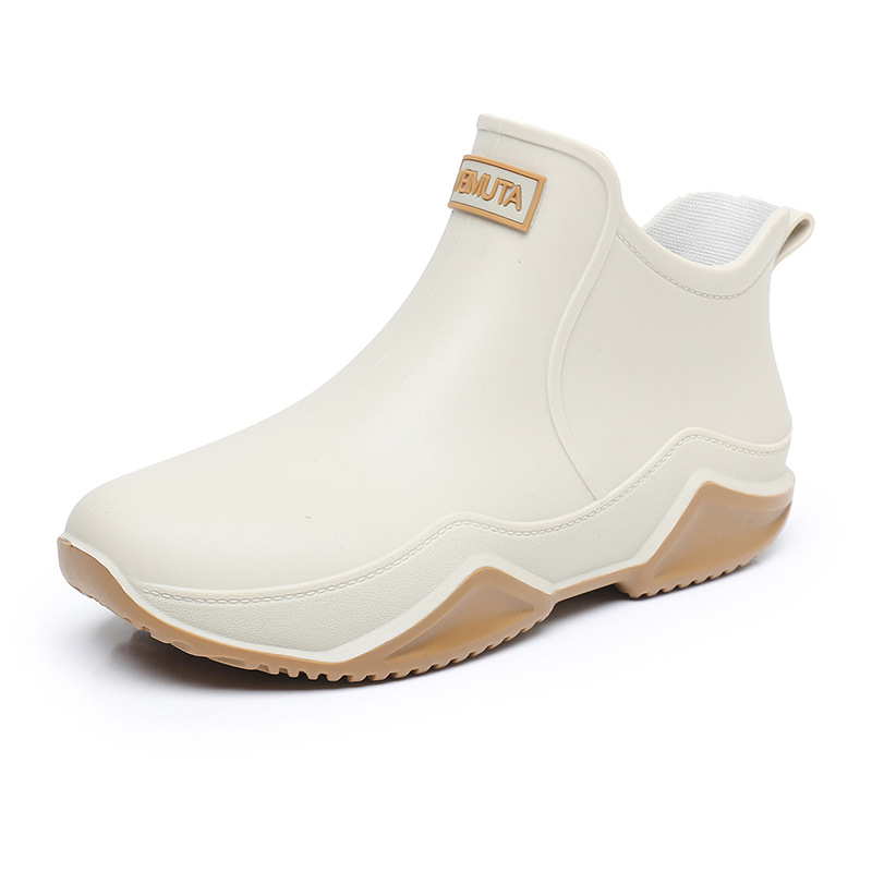 Unisex PVC čizme za kišu, niski kroj, protuklizne, vodootporne, za sve sezone, kratke čizme