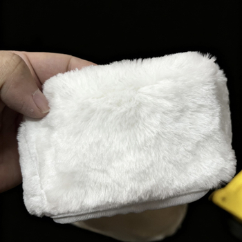 Overshoe pentru femei iarnă, cu căptușeală, tub înalt, partea superioară din bumbac, toc plat