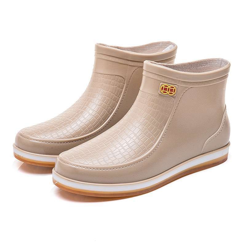 Ghete de ploaie pentru femei, partea superioară din PVC, înălime peste genunchi, pentru adulți, toamnă și iarnă