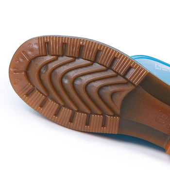 Ghete de ploaie pentru femei, partea superioară din PVC, înălțime până la gambe, grosime standard