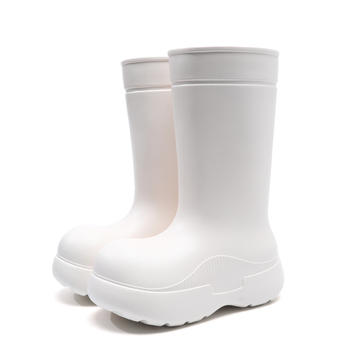 Ženske PVC cipele za kišu sa slip-on, visokim gornjim dijelom – standardna debljina, proljeće/jesen/zima
