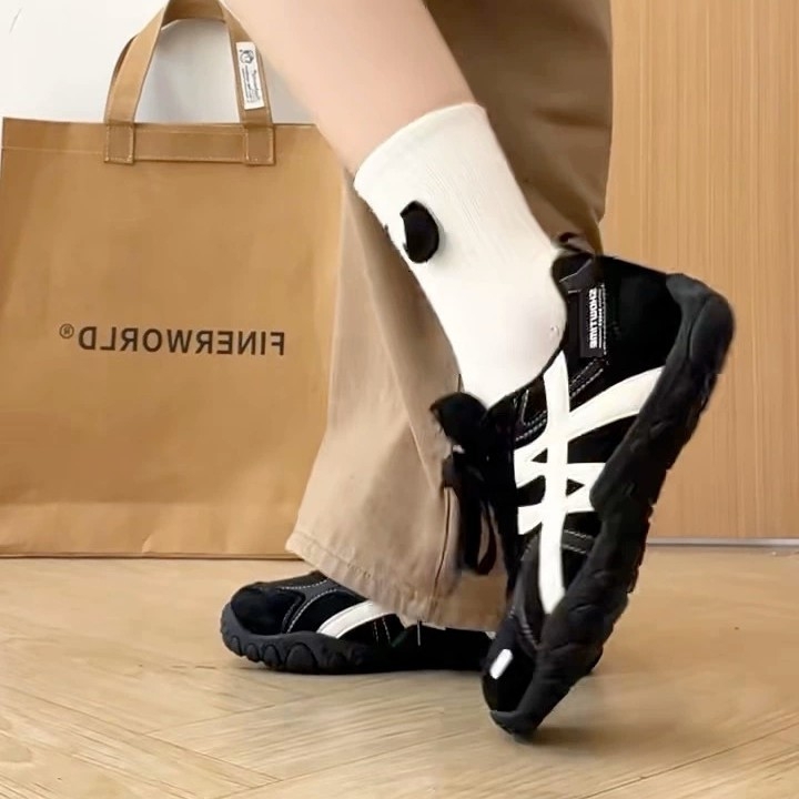 Jinglan ženske sportske tenisice, gornji materijal: Super Fiber, đon: guma, zatvaranje: vezice, jesen 2025