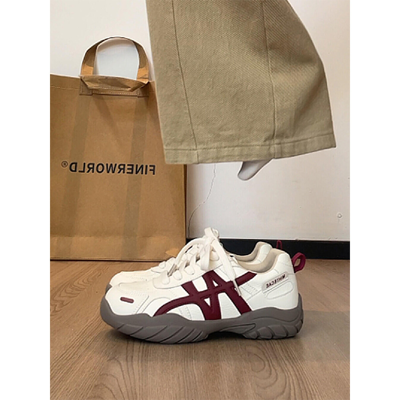 Jinglan ženske sportske tenisice, gornji materijal: Super Fiber, đon: guma, zatvaranje: vezice, jesen 2025