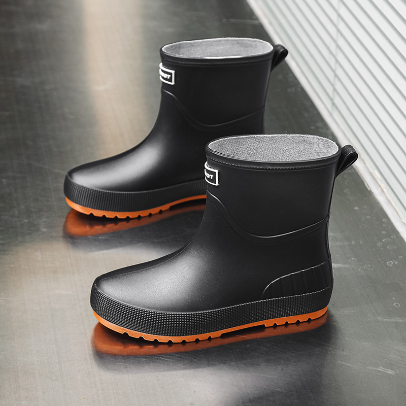 Cizme de ploaie pentru femei, PVC, talie joasă, pentru toate anotimpurile