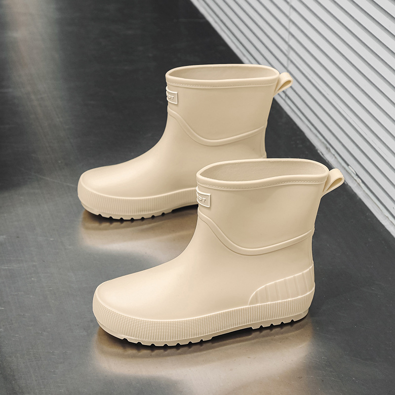 Cizme de ploaie pentru femei, PVC, talie joasă, pentru toate anotimpurile