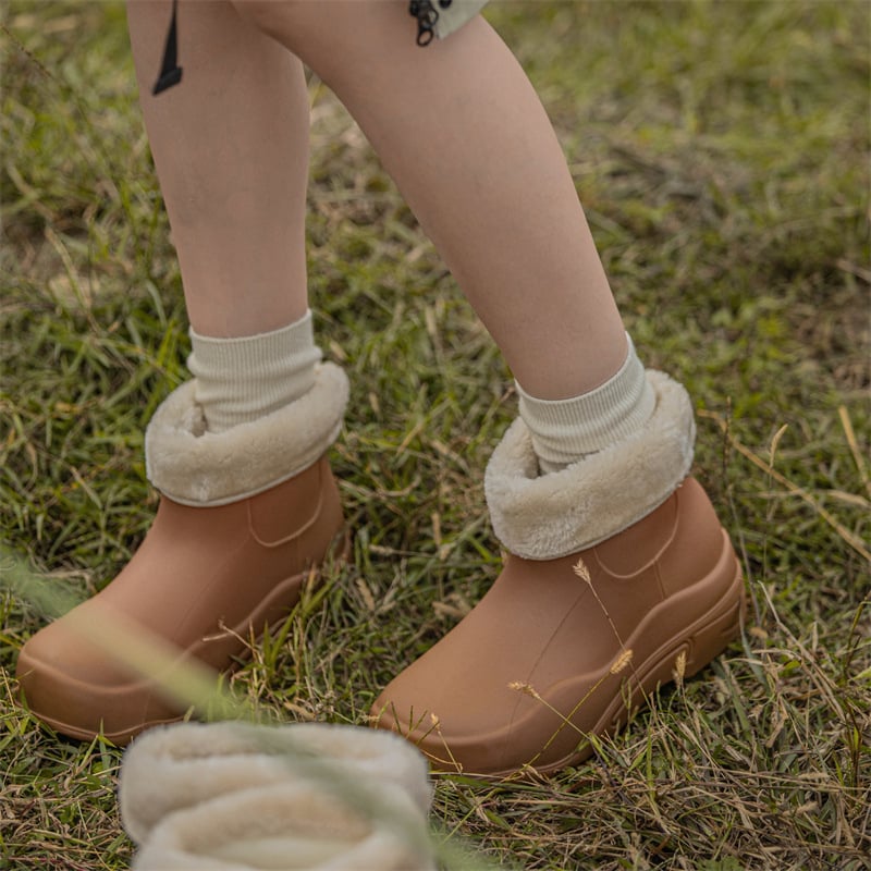 Γυναικείες μπότες βροχής PVC, χαμηλό ύψος σωλήνα, αδιάβροτες, αντιολισθητικές, για όλες τις εποχές