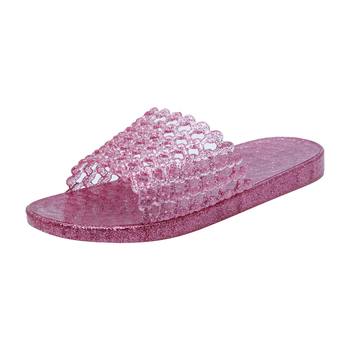 PVC papuče za kupaonicu — protuklizne, gornji PVC, potplat PVC, potplat izrađen injekcijskim oblikovanjem, debljina potplata 0–3 cm