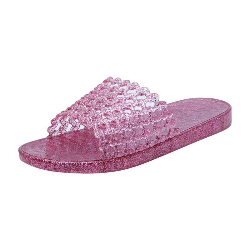 PVC papuče za kupaonicu — protuklizne, gornji PVC, potplat PVC, potplat izrađen injekcijskim oblikovanjem, debljina potplata 0–3 cm